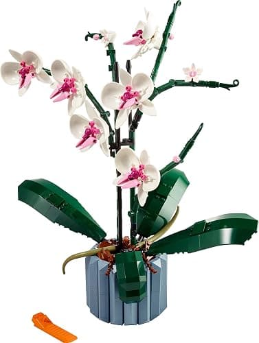 LEGO Botanicals Orchidee - Künstliche Pflanzen Set mit weißen und rosa Blumen - Modellbausatz für Erwachsene - Home und Zimmer-Deko - Botanik Kollektion - Geschenke für Frauen und Männer 10311 thumbnail 10