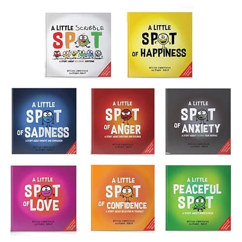 A Little SPOT of Emotion 8 Book Box Set (Books 1-8: Anger, Anxiety, Peaceful, Happiness, Sadness, Confidence, Love, & Scribble Emotion) thumbnail 4