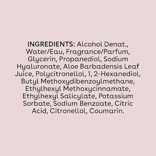 eos Cashmere Body Mist, Coconut Waters, Body Spray for Women, Hair Mist, Coconut Perfume, Moisturizing, Hyaluronic Acid, Glycerin, Vegan, Cruelty-free, 6 fl oz thumbnail 8