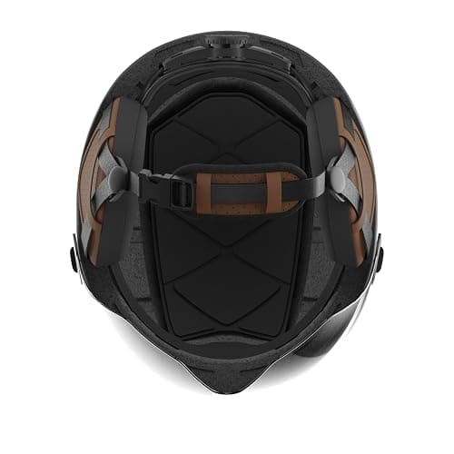 CASR Style - Casque Lifestyle Urbain pour Vélo & Trottinette Electrique - Visière Transparente & Cache-Oreille Amovibles - Confort Optimal pour Homme & Femme | Visière Transparente & Cache-Oreille Amovibles - Confort Optimal, Matériaux Résistants, Facile à Laver, Taille Ajustable thumbnail 6