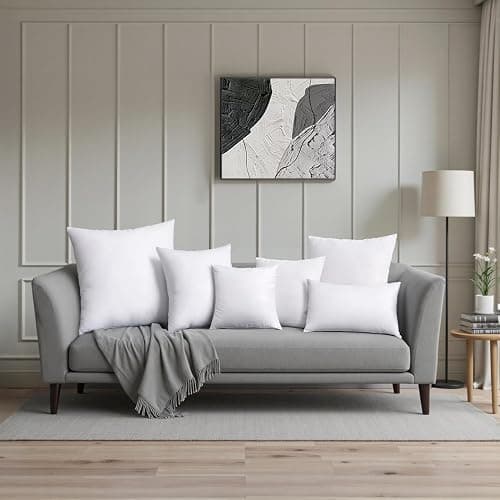 MIULEE Throw Pillow Insert Premium Pillow Stuffer Sham Rectangle for Decorative Cushion Bed Couch Sofa 12x20 Inch thumbnail 2