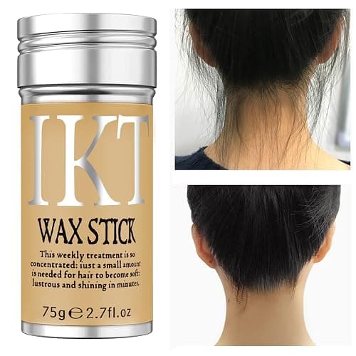 VOLLUCK Hair Wax Stick for Wigs, Edge Control Slick Stick Hair Pomade 2.7Oz Stick Non-greasy Styling Wax, Temporary Hair Styling Product for Edge Frizz Hair Pocket Size thumbnail 3