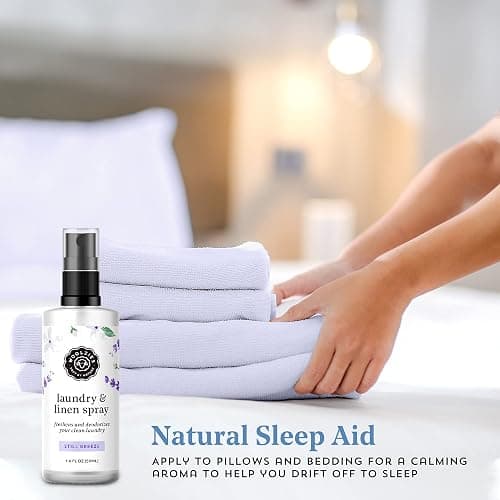 Woolzies Laundry Essential Oil Linen Spray Set | Use with Wool Dryer Balls, Face, & Body, Natural Room Mist | Includes Petal Fresh, Still Breeze, Citrus Clean 50 ML thumbnail 4