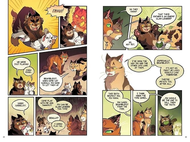 Warriors Graphic Novel: The Prophecies Begin, Part Three of Three: A Full-Color Graphic Novel Adaptation of the Warriors Cats Series thumbnail 5
