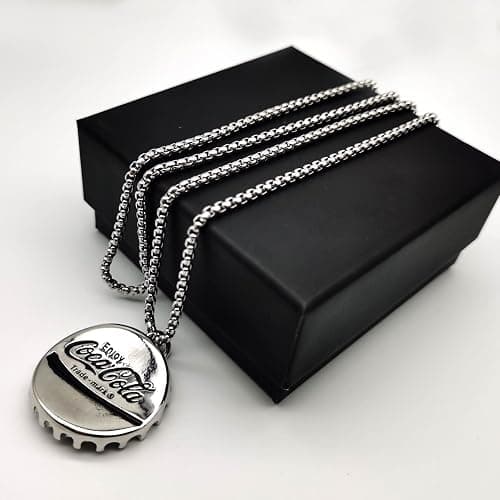 ANNI.SOUL 925 Sterling Silver Vintage Necklace,Fashion silver men's necklace, hip hop street retro silver chain thumbnail 4