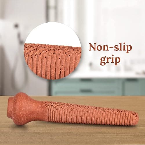 Pumice Stone for Feet Lasts 5+ Years Foot Exfoliator Scrubber Callus Remover Made of Natural Terra-Cotta thumbnail 8