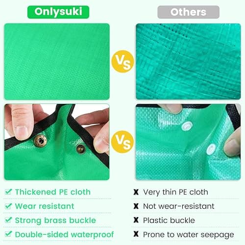 Repotting Mat for Indoor Plant Transplanting Control Mess, 26.8"X26.8" Waterproof Succulent Potting Mat Square Planting Tray Soil Change Mat Gardening Gifts for Plant Lovers thumbnail 5