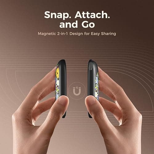 OCOOPA Magnetic Hand Warmers Rechargeable 2 Pack, Electric Handwarmers, Smart Heating UL Certified, 3-Settings,Portable Heater, Ultra Slim Pocket, Hunting Essentials, Gifts for Christmas Men, UT3 Lite thumbnail 5