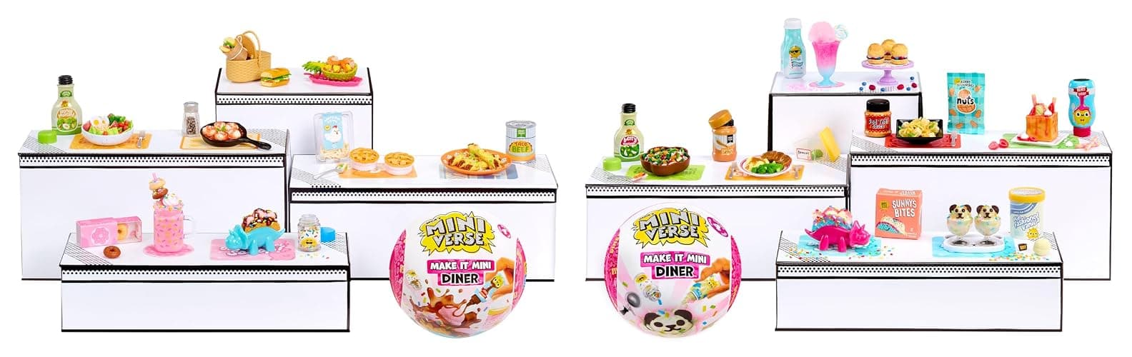 MGA's Miniverse Make It Mini Diner Series 4 - Mini-Sammlerstücke, Blindverpackung, Kunstharz-Bastelspiel, Nachgebildete Lebensmittel, Für Sammler & Kinder ab 8, Nicht ESSBAR thumbnail 4