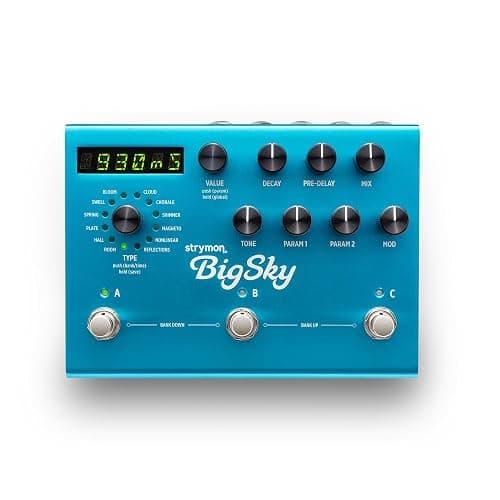 Strymon BigSky Multi Reverb Guitar Effects Pedal with 12 Unique Reverb Machines for Electric and Acoustic Guitar, Synths, Vocals and Keyboards - Image 1