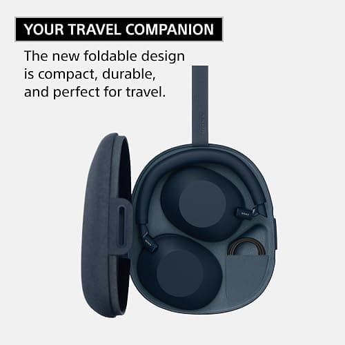 Sony WH-1000XM6 The Best Noise Canceling Wireless Headphones, HD NC Processor QN3, 12 Microphones, Adaptive NC Optimizer, Mastered by Engineers, Studio-Quality, 30-Hour Battery, Black thumbnail 7