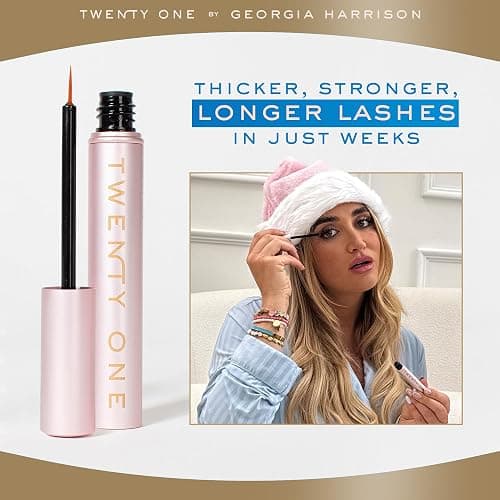 TWENTY ONE | Eyelash Growth Serum - 5.5ml - for Thicker, Fuller and Longer Lashes - Hydrating and Strengthening Lash Serum thumbnail 4