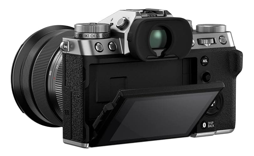 FUJIFILM X-T5 Mirrorless Digital Camera XF16-80mm Lens Kit - Silver thumbnail 5