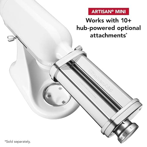 KitchenAid Artisan Mini 3.5 Quart Tilt-Head Stand Mixer - KSM3316X - White thumbnail 6