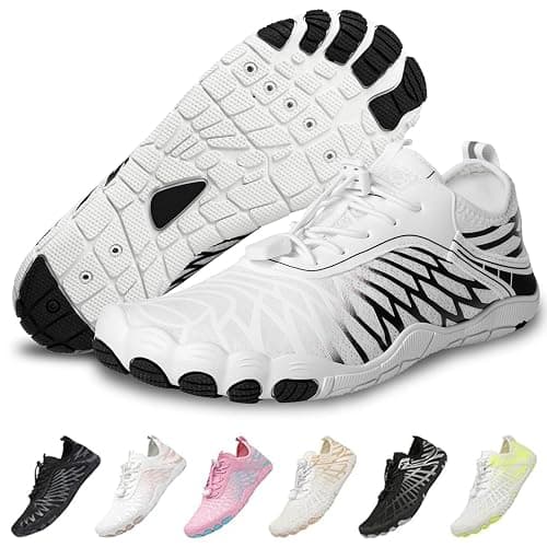 Jmzb Hiking Barefoot Shoes Womens Men, Wide Toe Non-Slip Water Shoes for Men/Women, Athletic Footwear Trail Running Sneakers Unisex - Image 1