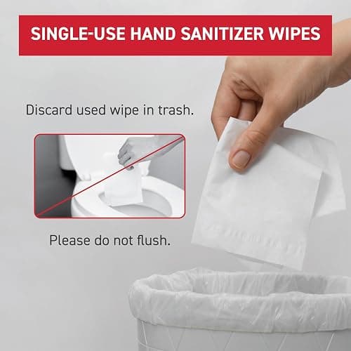 WipeEssentials Hand Sanitizer Hand Wipes for Adults and Kids - 90 wipes - 3 Packs of 30ct Hand Sanitizing Wipes, Travel Essentials thumbnail 8