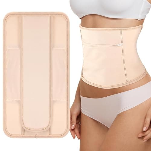 Kifmurase Castor Oil Pack Compress Wrap for Liver Detox, Soft Cotton Organic Castor Oil Wrap for Stomach, Reusable and Mess-Free, Improve Sleep and Digestion(Castor Oil Not Included) - Image 1