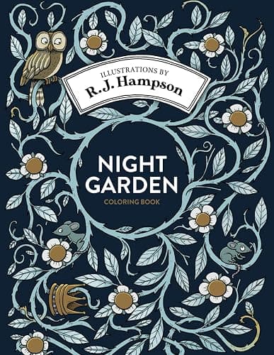 Night Garden Coloring Book (R.J. Hampson Coloring Books) - Image 1