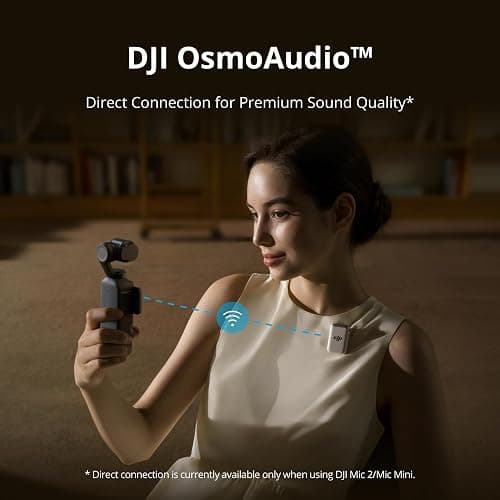 DJI Osmo Pocket 3 Creator Combo, Vlogging Cameras with 1'' CMOS, 4K/120fps Vlog Camera, 3-Axis Stabilization, Face/Object Tracking, Mic Included for Clear Sound, Digital Vlogging Camera for YouTube thumbnail 6