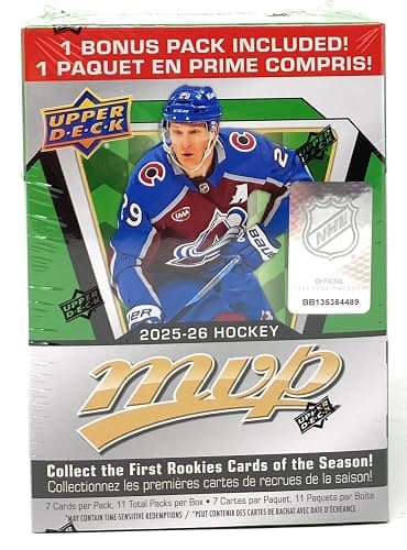 2025-26 Upper Deck MVP Hockey Blaster Box - Image 1