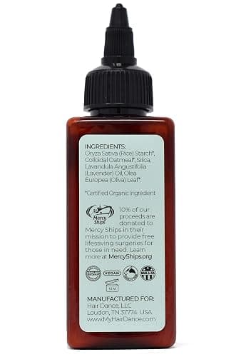 Dry Shampoo Volume Powder | Natural & Organic | Jumbo size | For Dark and Blonde Hair | Made in USA | (Lavender, 2 Ounce (Pack of 1)) thumbnail 3