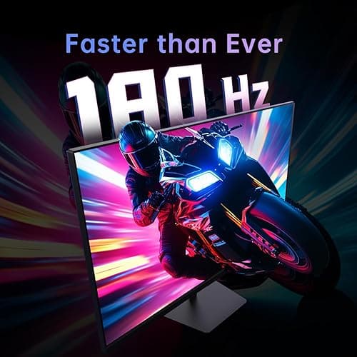 KTC 24.5'' Gaming Monitor 180Hz FHD,Fast IPS 1080P 1 ms, 128% sRGB HDR10,Freesync HDMI x 2 /DP x 1 VESA Tilt Adjustable Xbox PS5 Switch (HDMI Cable Included) thumbnail 3