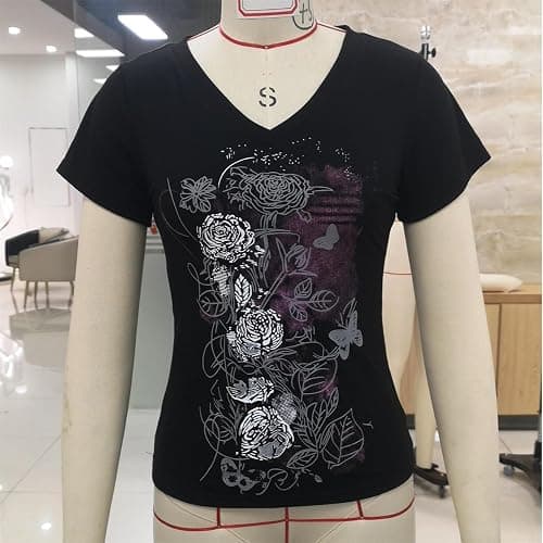 VnimVinter Grunge Shirt 2000s Clothing Teen Girls Women Vintage Graphic Y2k Short Sleeve Goth Tee Emo Clothes Streetwear thumbnail 7