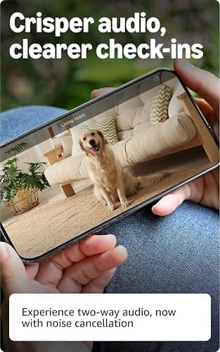 Blink Mini 2K+ (newest model) – Plug-in Home & Pet Indoor Security Camera with 2K video resolution, night vision, enhanced audio, motion detection – 1 camera (Black) thumbnail 4