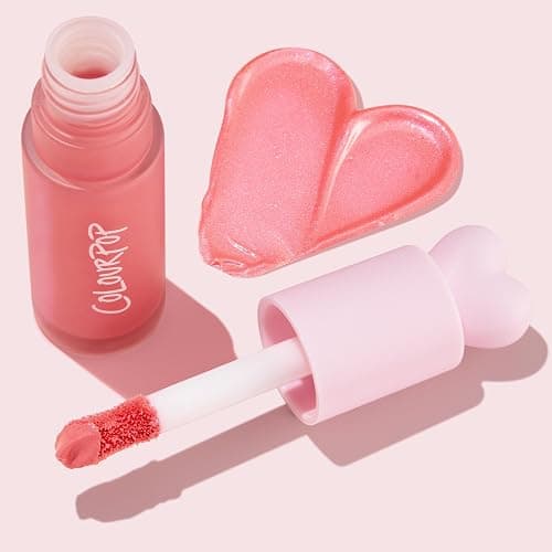 ColourPop Weightless Liquid Blush - Hydrating, Liquid Blush for Cheeks - Glowy, Pearl Finish with Hyaluronic Acid for a Healthy Glow - Designed with a Doe Foot Applicator - I Love It (0.3 Fl Oz) thumbnail 8