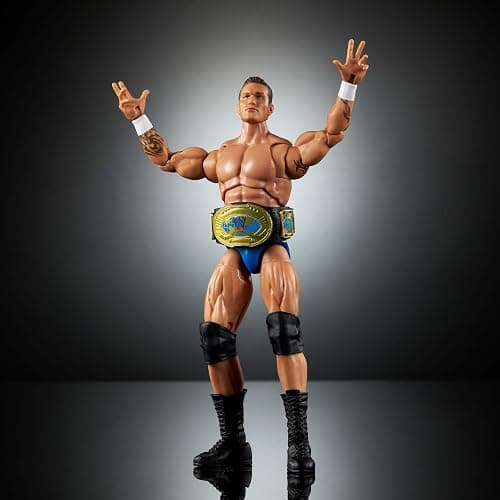 Mattel WWE Ultimate Edition Randy Orton 6-inch Action Figure & Accessories Fan Takeover Set, 10+ Pieces Include Swappable Heads & Hands thumbnail 4