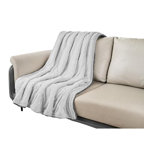 Heizdecke mit Abschaltautomatik Kuschelheizdecke 180x130cm elektrische Wärmedecke Kuscheldecke Bett Sofa Wärmezudecke Thermodecke Elektro-Wärmedecke Wärmebettdecke 9 Stufen bis 40°C waschbar thumbnail 9