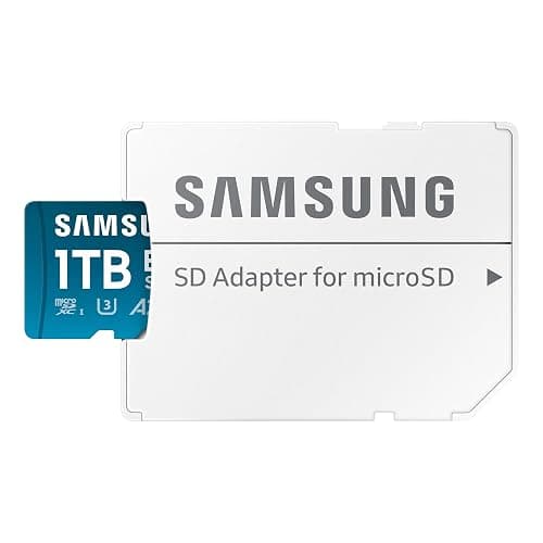 Samsung EVO Select microSD Memory Card + Adapter, 1TB microSDXC, Up-to 160 MB/s, 4K UHD, UHS-I, C10, U3, V30, A2, for Mobile Phone, Smartphones, Nintendo-Switch, and Tablets (MB-ME1T0SA/AM) thumbnail 2