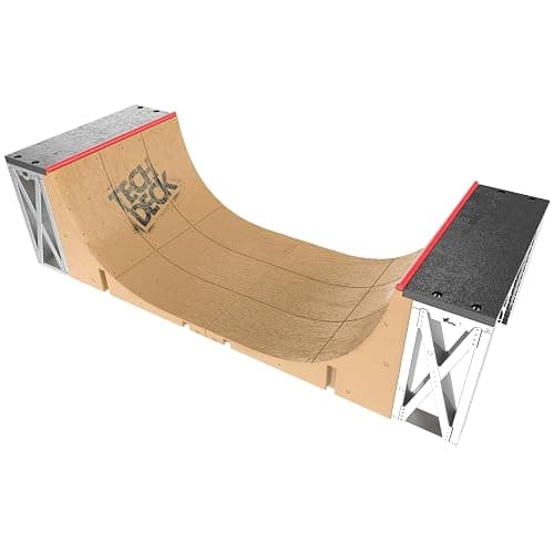 TECH DECK, Ultimate 20-Inch Half-Pipe Ramp Playset and Exclusive Primitive Pro Fingerboard, Kids Toys for Boys and Girls Ages 6 and up thumbnail 6