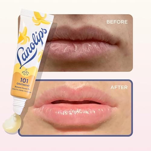 Lanolin 101 Multipurpose Ointment - Lanolin Lip Balm & Healing Ointment for Skin Barrier Repair - Moisturizer for Dry Lips, Cuticles & Elbows - No Petroleum Formula - Banana Cream Pie (0.35 oz) thumbnail 5