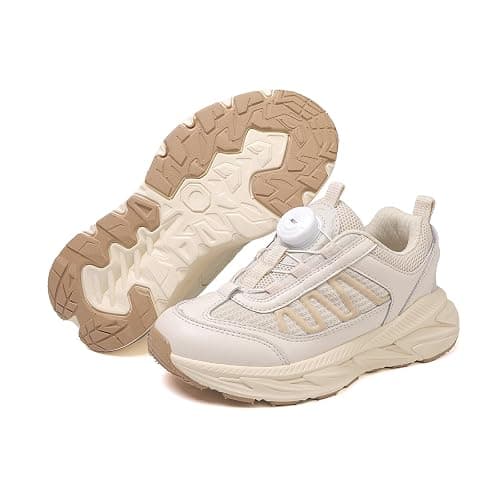 Boyuwarm Kids Running Shoes, Lightweight Athletic Tennis Sneakers, Boys Girls thumbnail 4