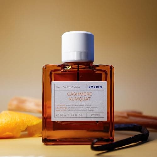 KORRES Eau de Toilette, Cashmere Kumquat Fragrance for Women and Men, Citrus Floral Woody Perfume with Orange Blossom, Vanilla & Cedarwood, Inspired by Greek Island Scents, 1.69 Fl Oz thumbnail 7