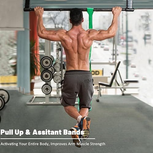 Resistance Bands, Pull Up Assist Bands - Workout Bands, Eexercise Bands, Long Resistance Bands Set for Working Out, Fitness, Training, Physical Therapy for Men Women thumbnail 3