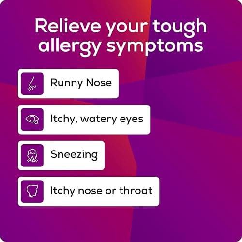 Allegra Adult 24-Hour Allergy Relief Tablets, Non-Drowsy Indoor and Outdoor Allergy Medicine, 180 mg Fexofenadine HCI Antihistamine Pill, 100-Count thumbnail 3