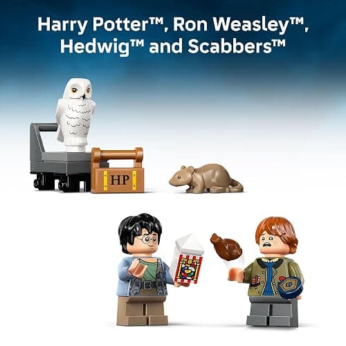 LEGO Harry Potter Book Nook: Hogwarts Express Building Set - Bedroom Shelf Decor for Boys, Girls, & Fans, Ages 10+ - Collectible Harry & Ron Minifigures - Gift for Christmas - 76450 thumbnail 5