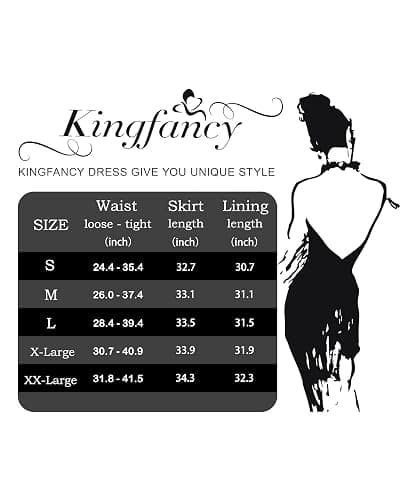 Kingfancy Women's Boho Midi Skirt A-Line Ruffle Elastic High Waist Tiered Flowy Skirts thumbnail 6
