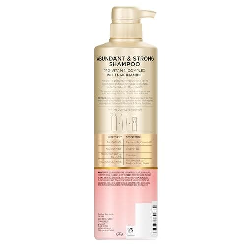 Alix Earle Pantene Abundant & Strong 5-Piece Gift Set - Regimen includes Shampoo (13.5 oz), Conditioner (8 oz), Serum (2 oz) for Hair Loss, Thinning, Anti-Breakage, Volume - Grows Healthier thumbnail 10