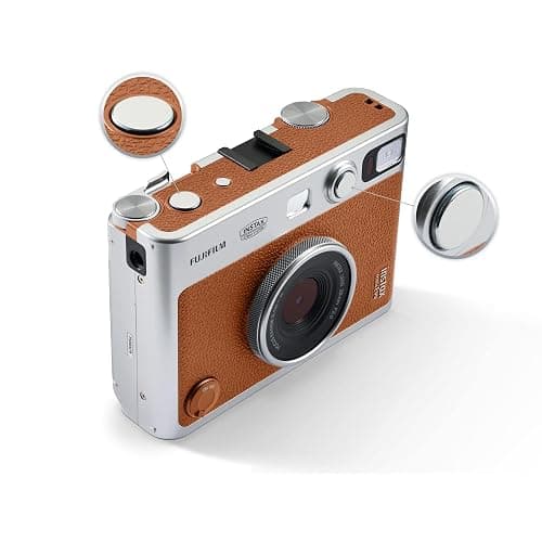 instax Mini Evo Marron Appareil Photo et imprimante avec écran LCD de 2,7 Pouces & Fujifilm instax - Twin Films pour Mini - 86 x 54 mm - 10 Feuilles x 2 Paquets = 20 Feuilles thumbnail 4