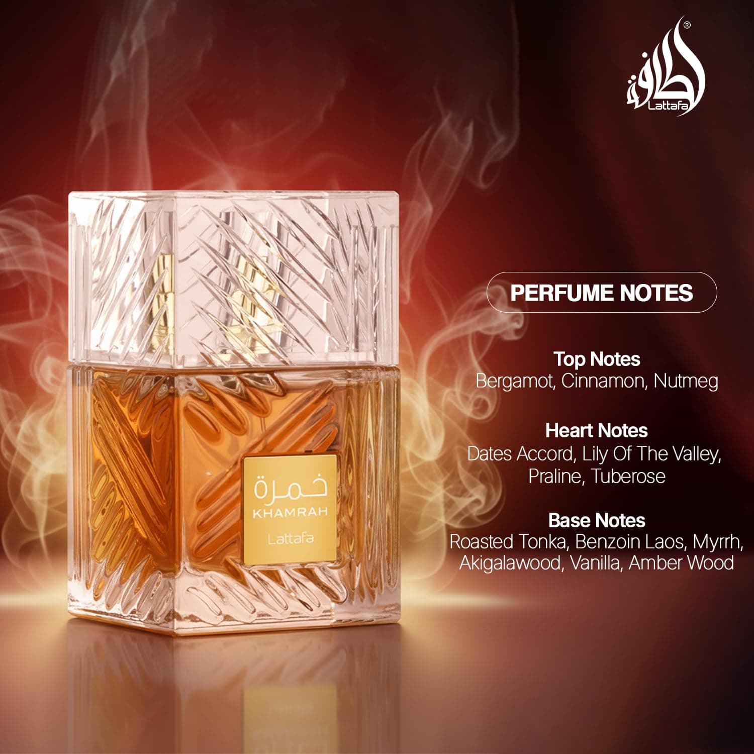Lattafa Khamrah Eau de Parfum 100ml thumbnail 4