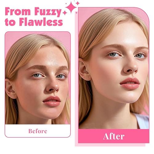 32-Pack Face Razors for Women – Dermaplane & Eyebrow Razor Set, 24 Long + 8 Short Precision Blades for Peach Fuzz Removal, Gentle Exfoliation, Ideal for Stocking Stuffers (Clear) thumbnail 4