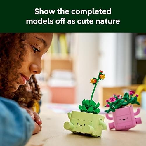 LEGO Botanicals Rocking Plants - Building Toy for Kids, Girls & Boys, Ages 9+ - Decor for Dorm Desk or Shelf - Housewarming Gift Ideas - 11506 thumbnail 2