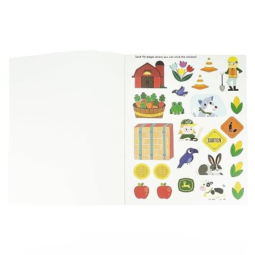 John Deere Kids Dot Marker Activity Coloring Book for Kids and Toddlers - Easy to Color Dot Art Includes More Than 175 Stickers thumbnail 7
