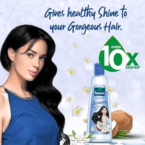 Parachute Advansed Jasmine Enriched Coconut Hair Oil with Vitamin-E | For Scalp Nourishment| Stronger, Softer, Silkier Hair | Indian Hair Oil | All Hair Types| 10.1 Fl.oz thumbnail 2