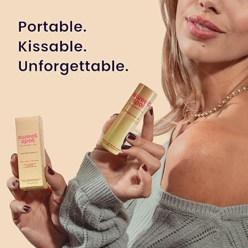 SweetSpot Flavored Solid Perfume Stick, Portable Travel Perfumes for Women, Long Lasting Fragrances, Non Sticky Formula, Natural Ingredients, Fragrance Stick (Brown Sugar Vanilla) thumbnail 7