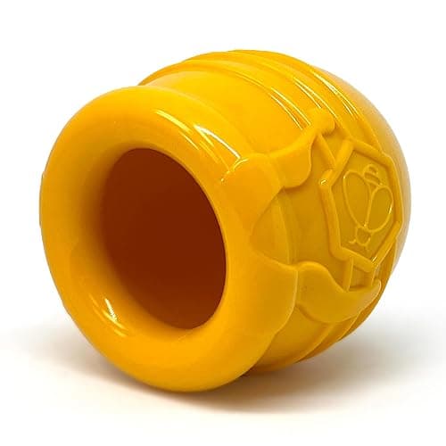 SodaPup Honey Pot – Durable Dog Treat Dispenser & Enrichment Toy Made in USA from Non-Toxic, Pet Safe, Food Safe Natural Rubber Material for Mental Stimulation, Problem Chewing, Calming Nerves, & More thumbnail 2