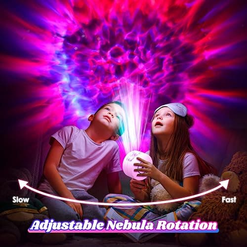 Galaxy Projector for Bedroom, Galaxy Light Projector with 41 Lighting Modes, Starry Nebula Ceiling Night Light with Timer and Remote, Room Decor, for Christmas, Birthdays thumbnail 6